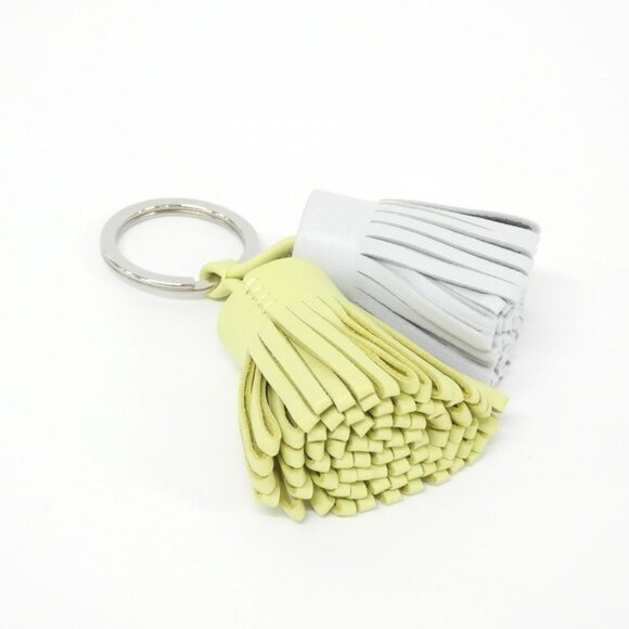 Hermes HERMES Carmen Unodos Keychain Key Ring Charm Leather  Hermes Carmen Unodos cj Key Ring